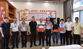 市总工会领导到湛江机电学校开展教师节慰问活动