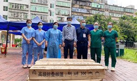 凝聚工会力量，海滨街道工委会奋战在“疫”线