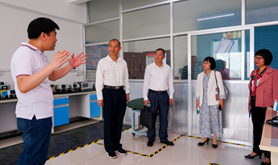 湛江市总工会来廉考评湛江市工匠人才创新工作室和厂务公开民主管理贯标认证工作