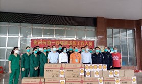 湛江雷州两级工会联合慰问抗疫一线隔离场所工作人员