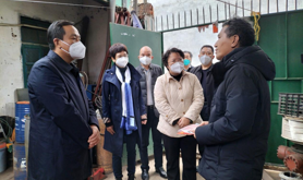 市领导莅徐开展调研督导工作及春节送温暖慰问活动