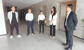湛江市总工会领导到坡头区调研指导工人文化宫建设工作