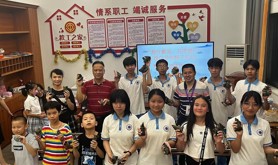 湛江机电学校举行端午节包粽子“DIY” 亲子活动