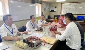传递工会关怀，向海员致以美好祝愿