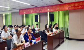 “中国梦・劳动美——凝心铸魂跟党走 团结奋斗新征程” 学习贯彻党的二十大精神及习近平总书记视察广东重要讲话重要指示精神主题教育劳模巡回宣讲活动走进霞山临港产业转移工业园湛江九州通医药有限公司