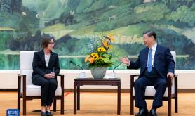 习近平会见红十字国际委员会主席斯波利亚里茨
