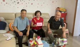 湛江机电学校开展教师节慰问退休教师活动