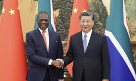 习近平会见南非副总统马沙蒂莱