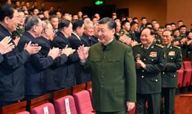 中央军委举行慰问驻京部队老干部迎新春文艺演出 习近平向全军老同志祝贺新春