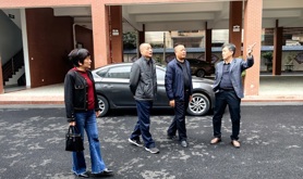 湛江市总工会领导到湛江市工会干部学校开展安全检查工作