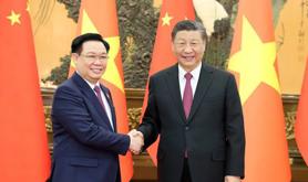 习近平会见越南国会主席王庭惠
