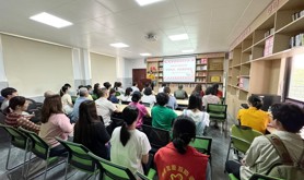 霞山区建设街道工会委员会开展“劳模风采，共创美好明天”主题劳模宣讲活动