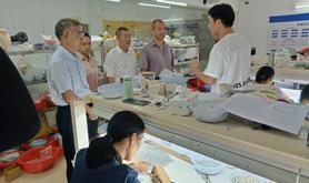 湛江市总工会调研雷州市劳模和工匠人才创新工作室考核验收评估工作