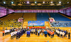 “中国梦·劳动美——广东职工文体汇”2024年广东省职工羽毛球团体赛在湛江开幕