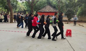 霞山区东新街道工会举办“我运动、我健康、我快乐”趣味运动会活动