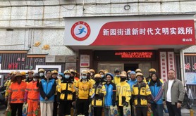 霞山区新园街道工会开展2025年春节送温暖活动，关爱新业态劳动者