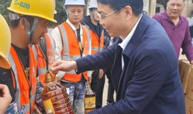 湛江市总工会主要领导赴徐闻开展风貌提升示范带工程调研慰问工作