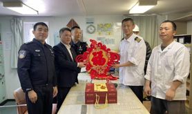 关爱海上人 连通海员心——湛江国际海员俱乐部2025年春节慰问海员活动