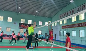 中国电信雷州分公司举办第五届“翼·阳光”迎春杯员工气排球比赛