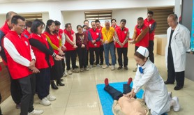 广东烟草湛江市有限公司工会举办急救知识讲座