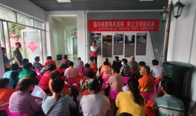 坡头镇工会开展“倡导绿色殡葬，树立文明新风”主题宣讲活动