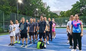 广东医科大学工会举办2025年教职工网球团体交流赛