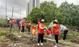 霞山区友谊社区工会驿站开展基孔肯雅热防控工作