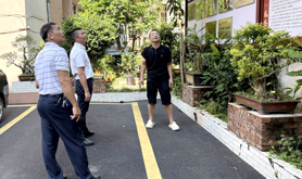 湛江市总工会领导到市工会干部学校开展防御台风安全专项检查