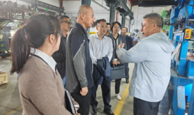 湛江市总工会“劳模工匠助企行”专项行动走进广东扬帆网业有限公司