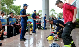 以赛促学强技能——遂溪县开展2025年消防业务技能大比武活动