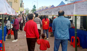 坡头区总工会积极动员参加金秋招聘月专场招聘会