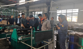 湛江市总工会开展“劳模工匠助企行”专项行动走进广东扬帆网业有限公司