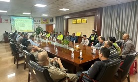 廉江市鹏港混凝土有限公司工会开展道路交通安全工作培训