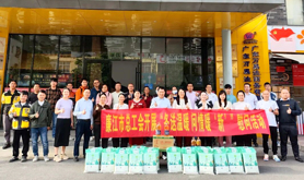 廉江市总工会开展“冬送温暖 问情暖‘新’”慰问活动