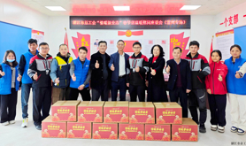 湛江市总工会赴雷州开展送温暖期间走访新业态劳动者活动