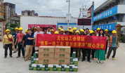 霞山区文化站工会驿站开展夏日送清凉暖心活动