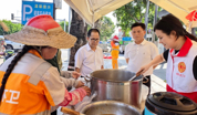 麻章区总工会开展“夏日送清凉”解暑饮品免费派送活动