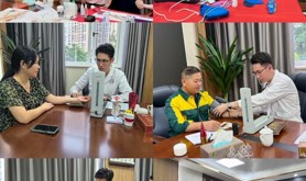 湛江生态公司工会开展义诊服务活动