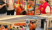 霞山区新兴街道新霞社区工会驿站开展“情暖中秋，致敬匠心”关爱户外劳动者暖心活动